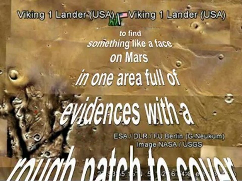 MYSTERIOUS FACE discovered on Mars from Google Earth. Alien Ufo Extraterrestrial Life