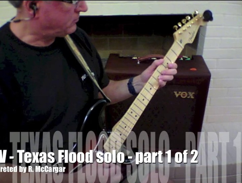 Learn Stevie Ray Vaughan's "Texas Flood" guitar solo - 1 of 2