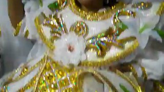 How the Baianas of Brazilian Carnival are lined up at ...