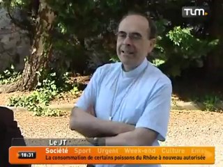 Le cardinal Philippe Barbarin fête ses 10 ans à Lyon