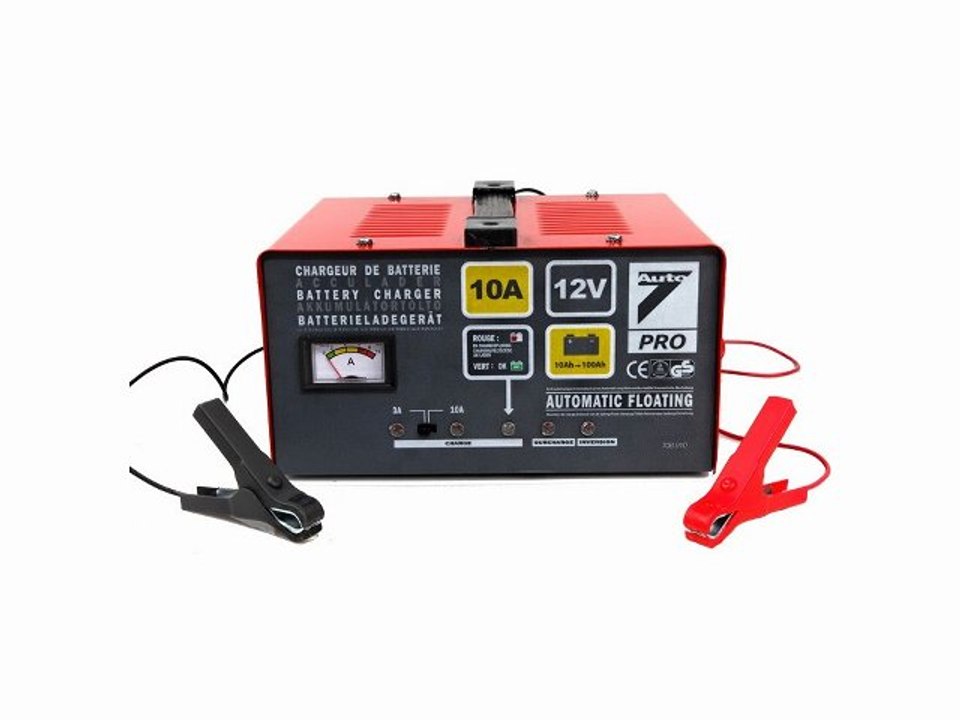 Chargeur de batterie 10A 12V : Auto7