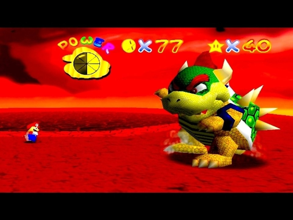 [Super Mario 64 HD] 08 - Bowser des laves