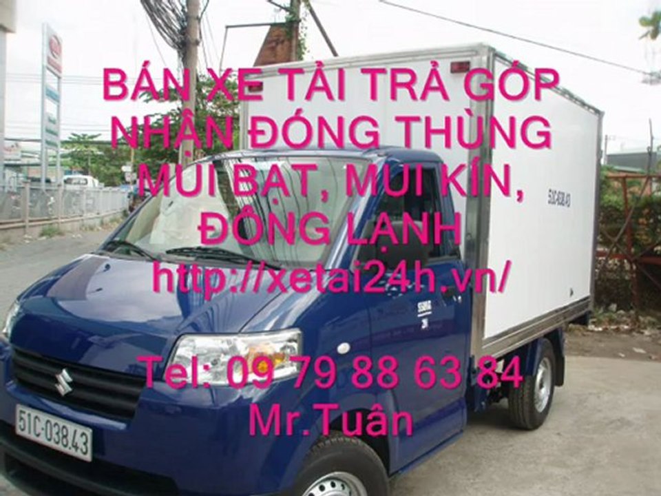 Ô TÔ PHÚ MẪN - ĐẠI LÝ BÁN XE TẢI SUZUKI PRO 740KG GIÁ RẺ