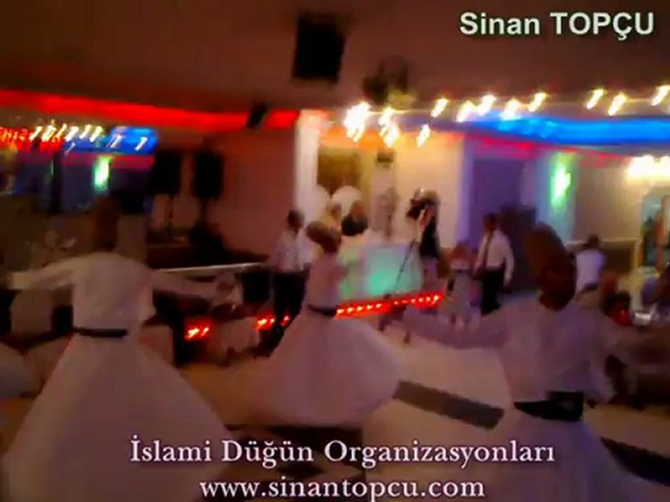 semazen ekibi organizasyonu, semazen grubu, islami semazen ekibi, bursa semazen gösterisi