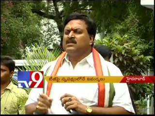 Shankar Rao demands Cong to suspend TG Venkatesh
