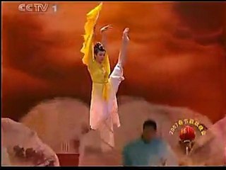 舞蹈与武术，太极拳，长拳与南拳. Danza y Wushu Moderno en la CCTV China.