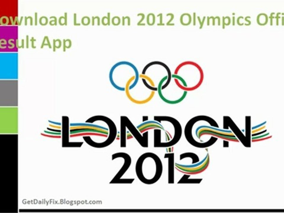 London 2012 Olympics Official Result App Info
