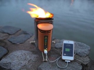 BioLite - Chargeur Iphone avec le Feu