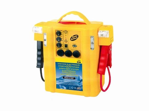 Station électrique 12V 900A avec compresseur 250 PSI et lampes intégrés : Autoselect