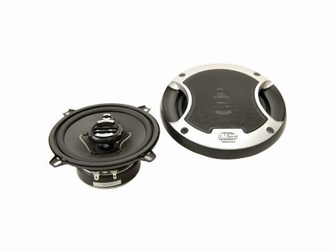 2 Haut-parleurs 3 voies coax. carbone Ø 130mm - 250W - Boschmann