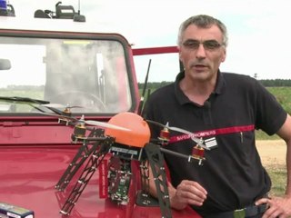 Le drone, nouvel outil des pompiers