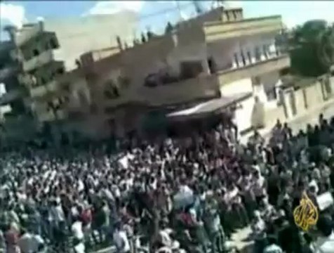 قتلى تشييع ضحايا الأمس برصاص الأمن السوري