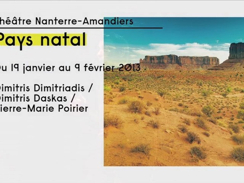 Pays natal - Bande annonce