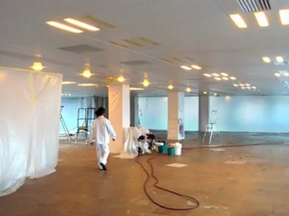 Rénovation des Faux plafonds par colorisation