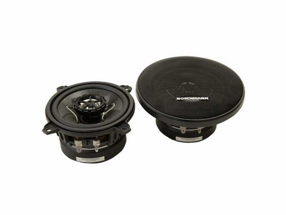 2 Haut-parleurs 2 voies coaxiales Ø 100mm : 250W : Boschmann