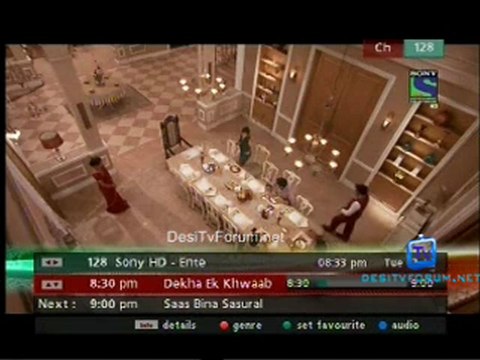 Dekha Ek Khwaab 17th July 2012 Video Watch Online Pt1