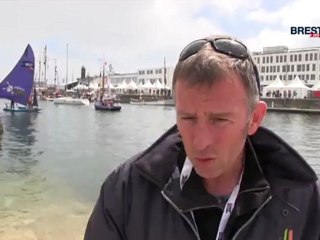 Les Tonnerres de Brest 2012 : Laurent Marvyle, présentateur de Littoral