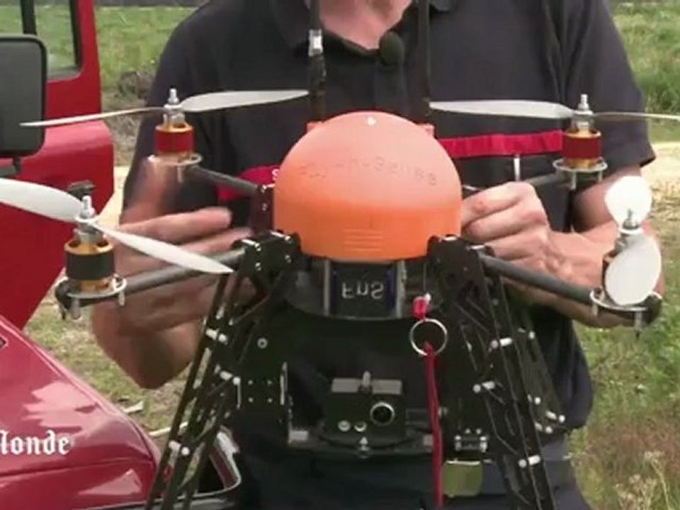 Drones : nouvelles armes des pompiers ?