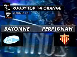 J14 - Bayonne-Perpignan : 13-30