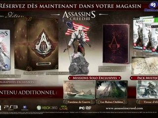Assassin's Creed III - Bande-annonce "Edition Freedom"
