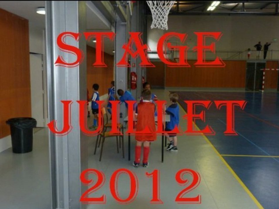 Stage Foot Juillet 2012