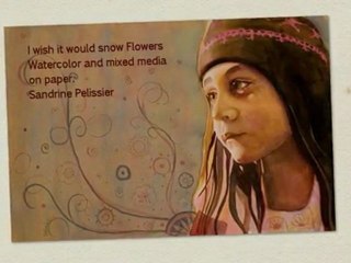 How to paint a watercolor portrait with layering technique by Sandrine Pelissier