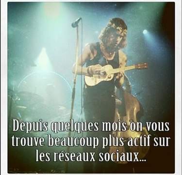 Julien Doré 16/07/12 Entretien avant Brive plage