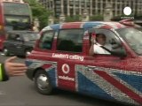 London's black cabs protest at Olympic lane ban