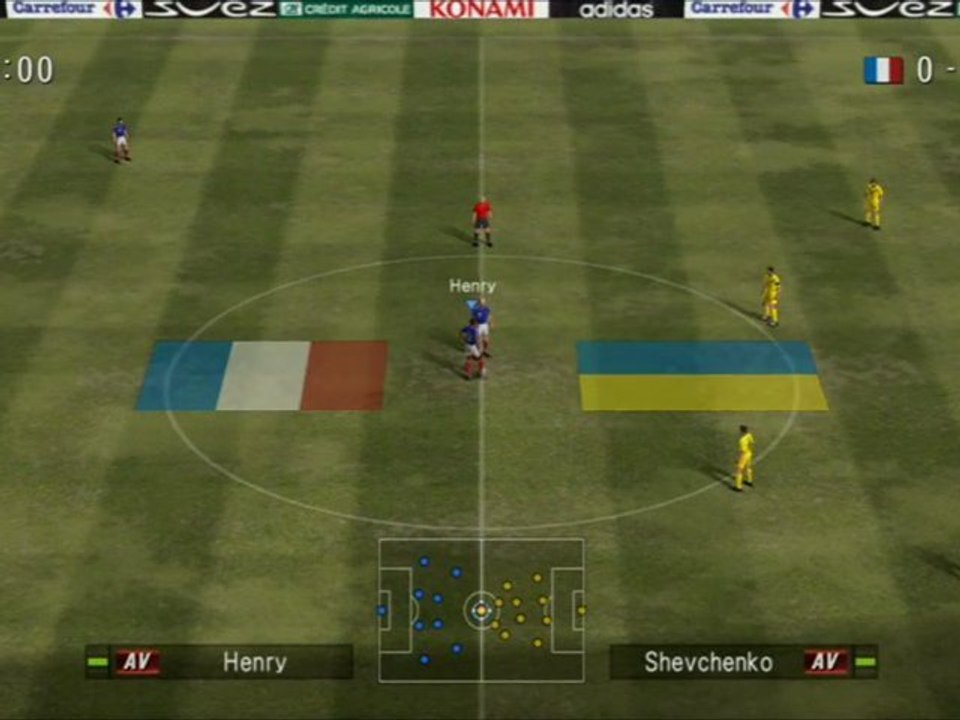 [PES 6 - Coupe du Monde 2006] Huitiéme de finale > France vs. Ukraine