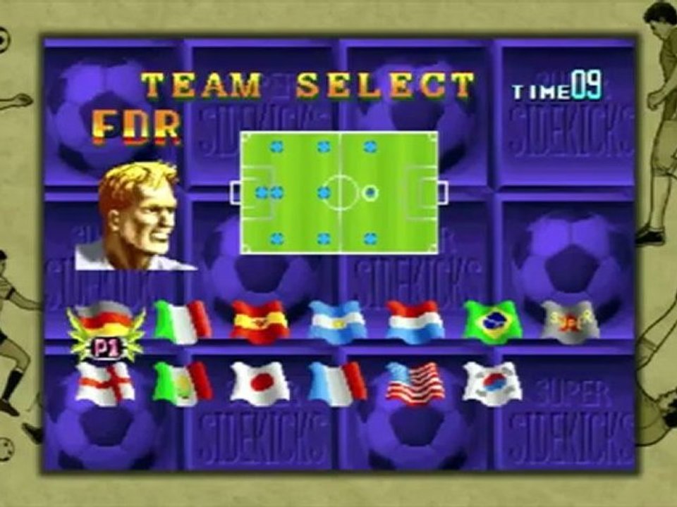 CGRundertow SUPER SIDEKICKS for Neo Geo / PS3 Video Game Review