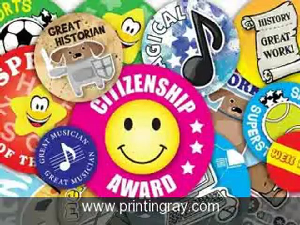 Online Custom Sticker Printing Offered by PrintngRay.com