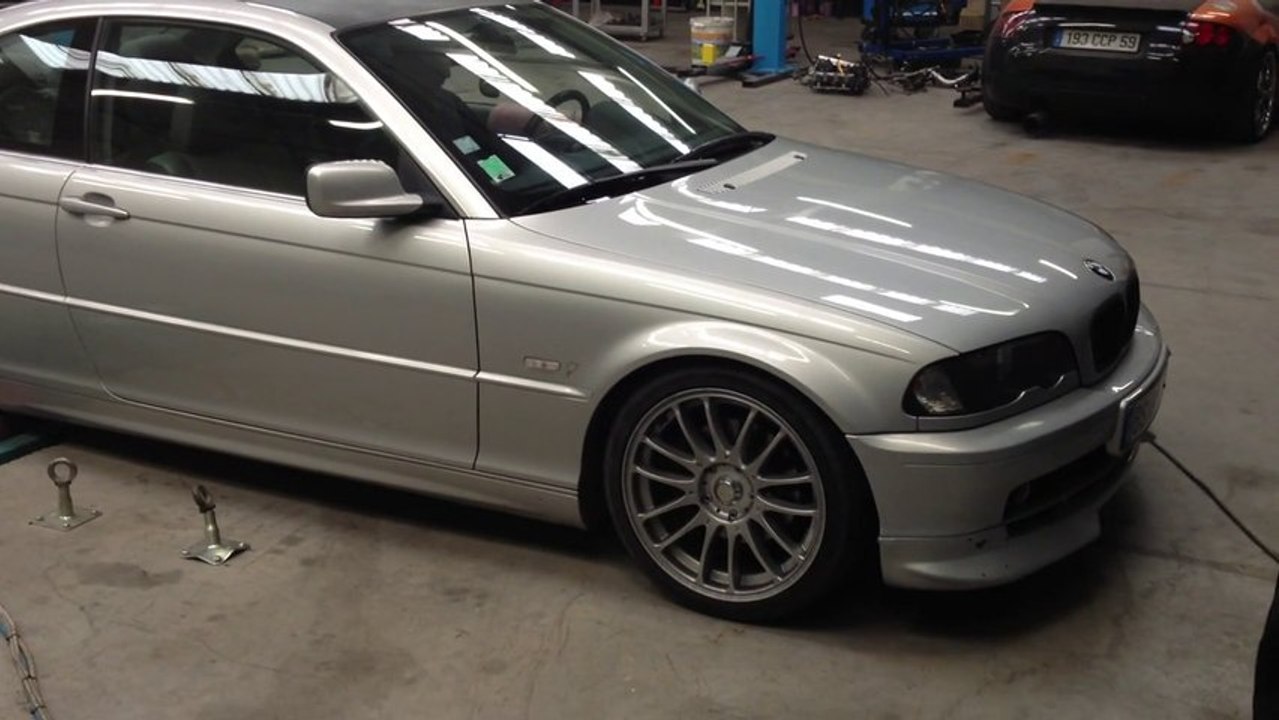 Dyno Run e46 BMW 328 ci stock engine