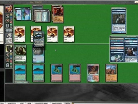 MTG - LEGACY - Une série de games avec RUG Delver! (2/4)