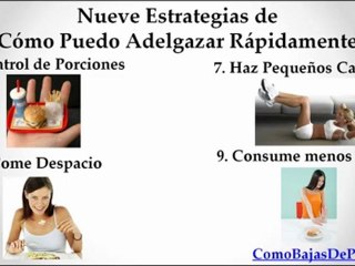 Como Puedo Adelgazar Rapidamente