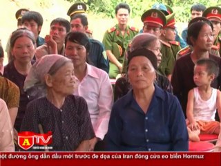 ANTÐ - Trao tặng nhà tình nghĩa cho gia đình liệt sỹ CAND