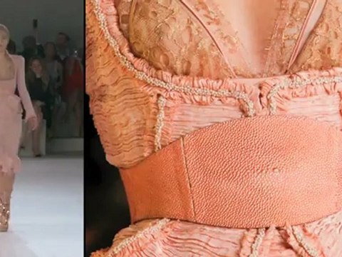 Fashion Week Paris - Défilé Alexander McQueen printemps-été 2012