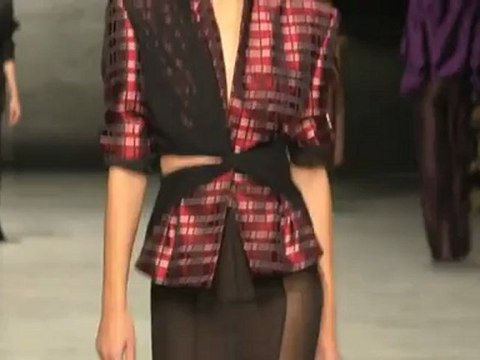 Fashion Week Paris - Défilé Haider Ackermann printemps-été 2012