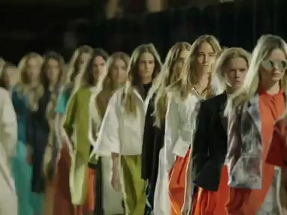 Fashion Week Londres - Le défilé Acne printemps-été 2012