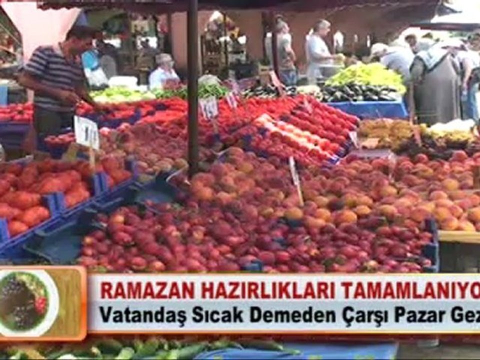 RAMAZAN HAZIRLIKLARI TAMAMLANIYOR