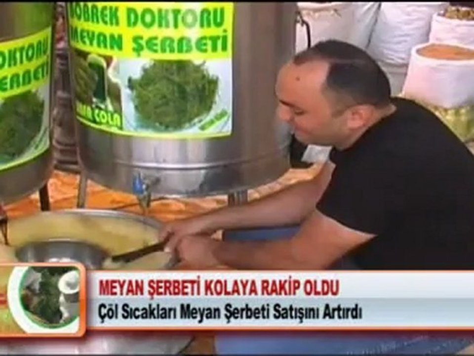 MEYAN ŞERBETİ KOLAYA RAKİP OLDU