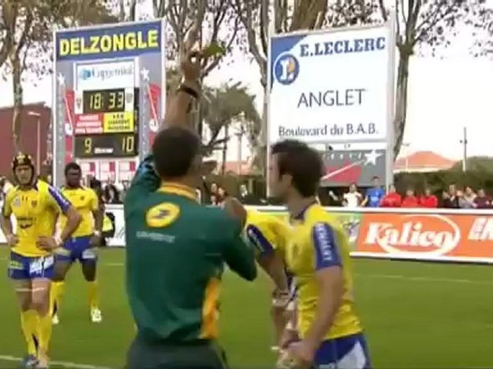 J10 - Biarritz - Clermont : 16-13