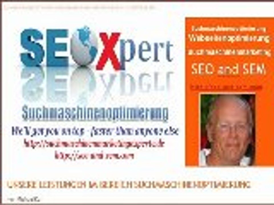 Google Optimierung fuer Webseiten