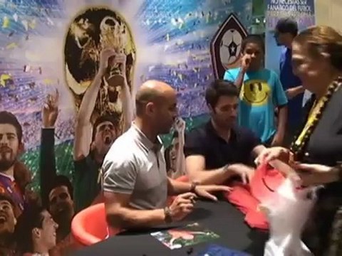 Pepe Reina promociona el próximo amistoso de la 'Roja' en Puerto Rico