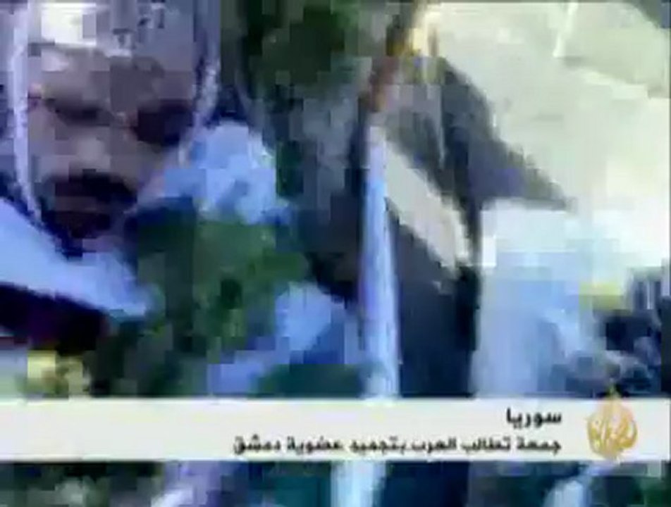 جمعة دامية سورية قبل لقاء عربيا طارئا