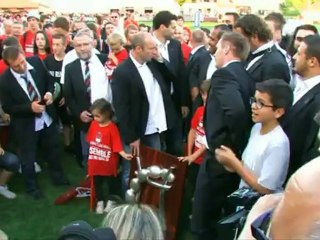 J30 - Saint Etienne - Lyon : 14-23 / Remise du trophée