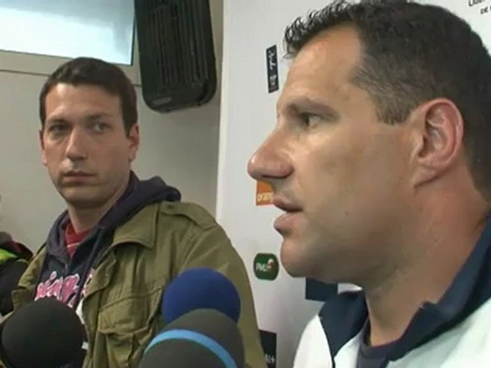Interviews de Castres après Castres-Montpellier