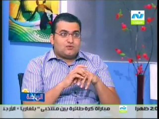 حوار الناقد احمد الاحمر مع الاعلاميه سها ابراهيم فى صباح الرياضه