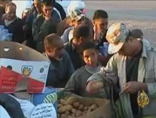 قوافل مساعدات ليبية الى مدينة سرت