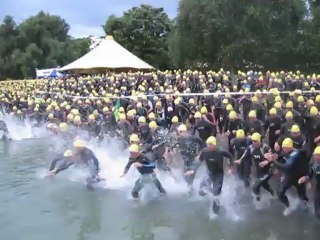 depart natation zurich ironman 2012