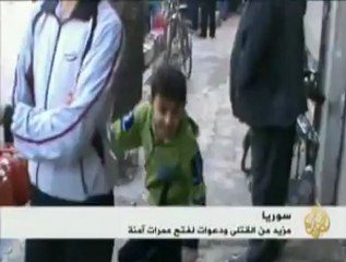 فرنسا تؤيد اقامة ممر إنساني في سوريا